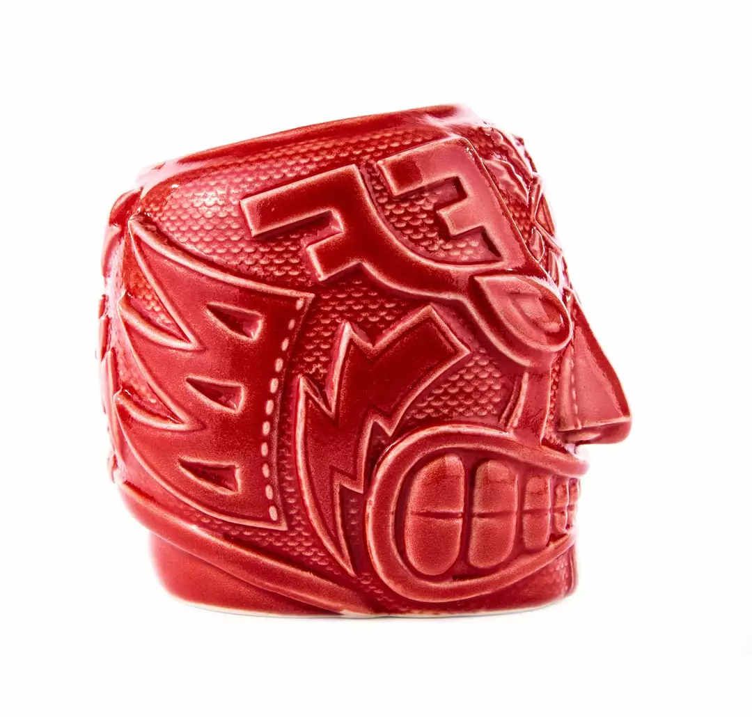 Mike Bonanno El Ojo Fantastico Tiki Mug – Furia Roja Variant Mike Bonanno El Ojo Fantastico Tiki Mug – Furia Roja Variant