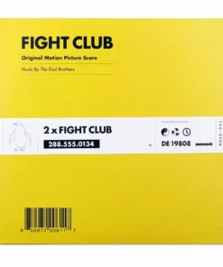 The Dust Brothers Fight Club – Original Motion Picture Soundtrack 2XLP