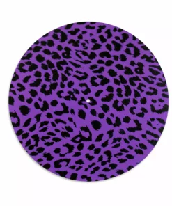 Mondo Music Purple Leopard / Mega Records Slip Mat