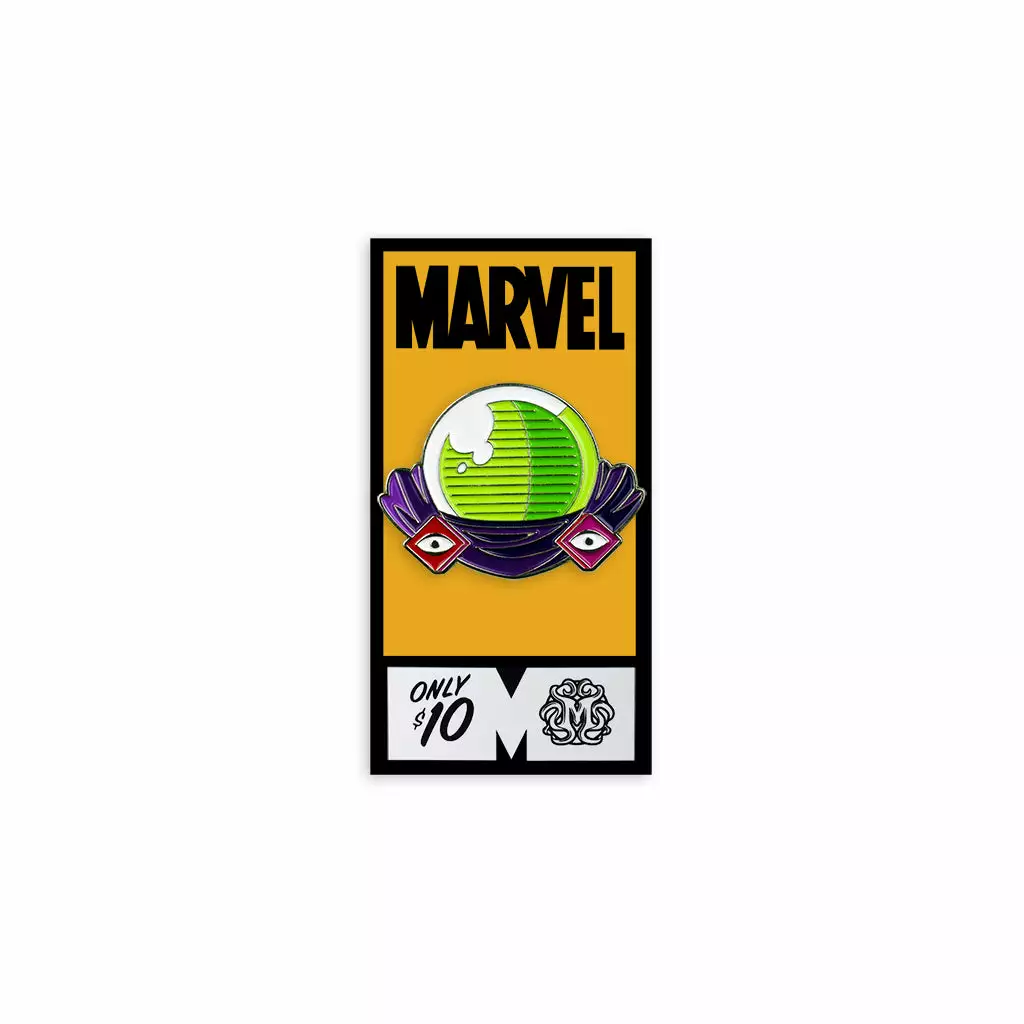 Tom Whalen Enamel Pins Mysterio Enamel Pin Tom Whalen Enamel Pins Mysterio Enamel Pin