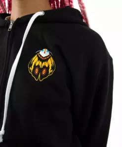Maggie Chiang Mothra Zip-Up Hoodie 2 Maggie Chiang Mothra Zip-Up Hoodie