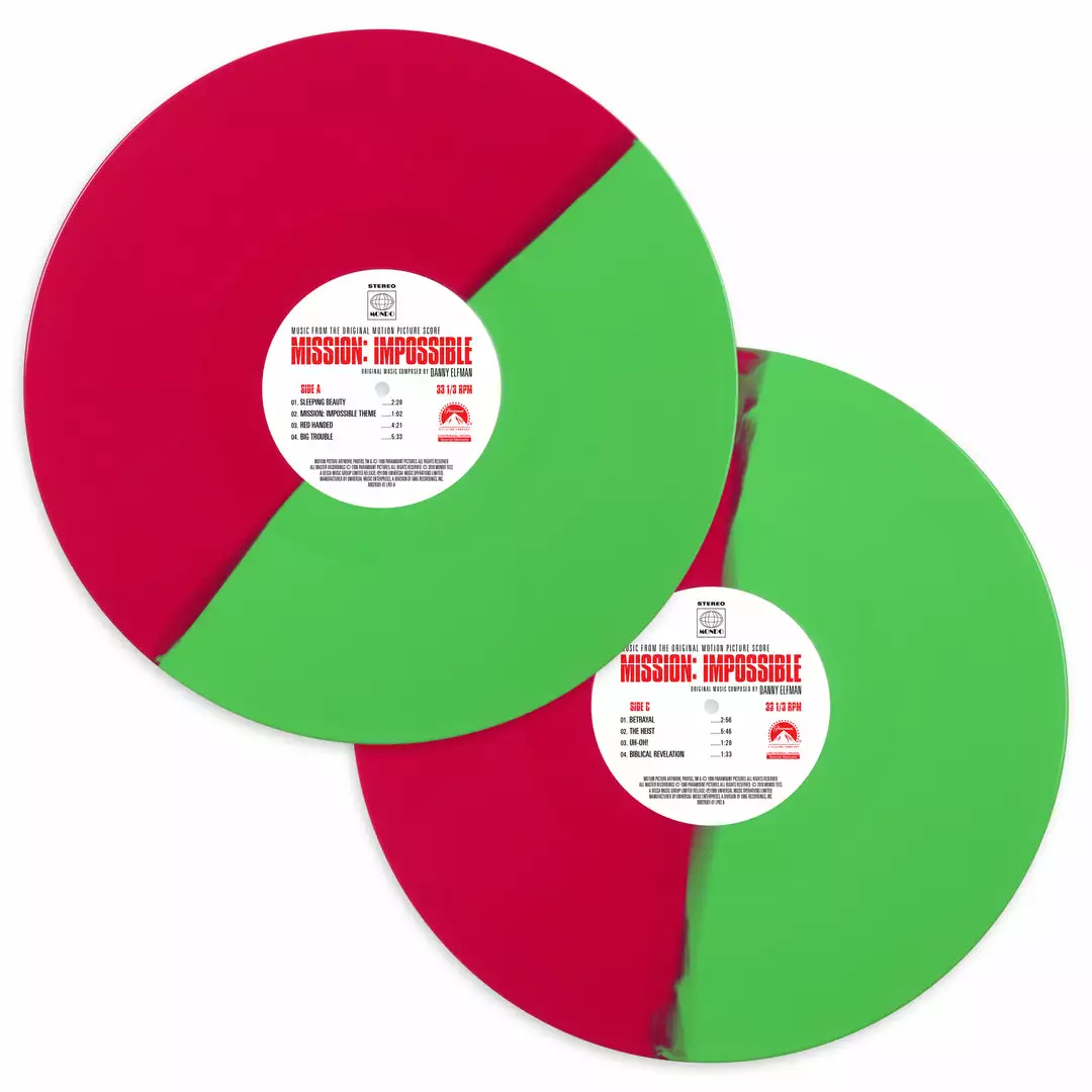 Danny Elfman Mission: Impossible – Music From The Original Motion Picture Score 2XLP Danny Elfman Mission: Impossible – Music From The Original Motion Picture Score 2XLP