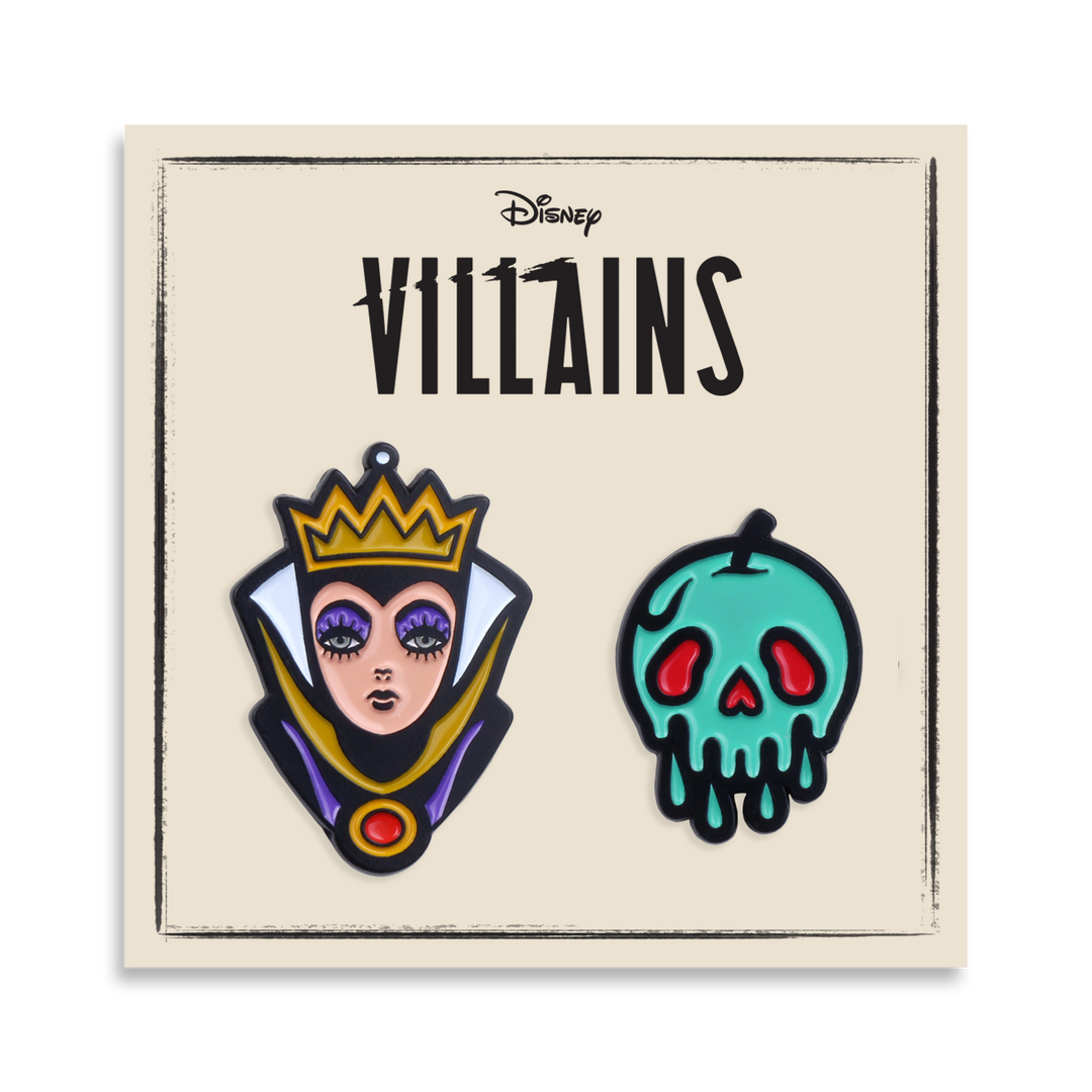 Dave Quiggle Snow White – Evil Queen 2-Pin Set Enamel Pins Dave Quiggle Snow White – Evil Queen 2-Pin Set Enamel Pins