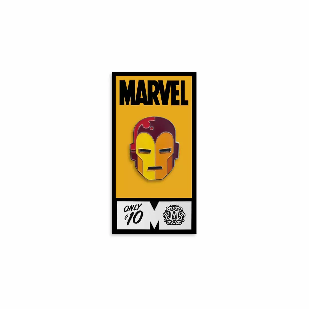 Tom Whalen Iron Man Enamel Pin Tom Whalen Iron Man Enamel Pin