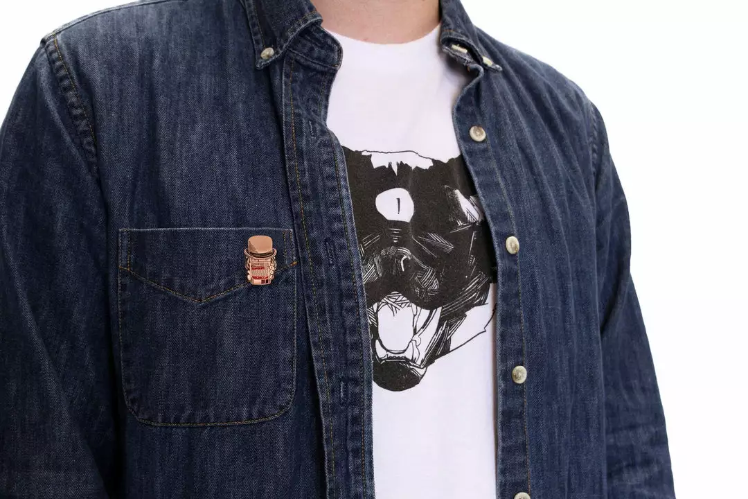 Mondo For Alamo Drafthouse Cinema False Teeth Enamel Pin Enamel Pins Mondo For Alamo Drafthouse Cinema False Teeth Enamel Pin Enamel Pins