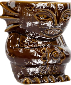 Devon Devereaux Tikis Innsmouth Creep Designer Series Tiki Mug - Primordial (Brown)