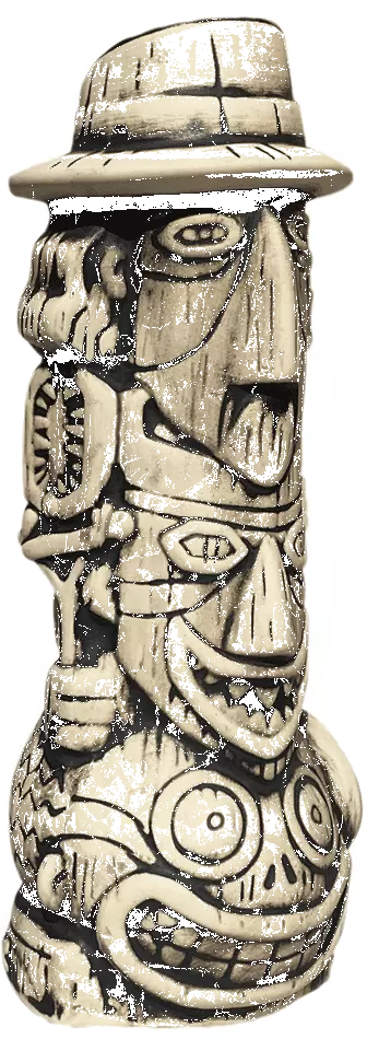 Mondo Tikis Lock, Shock, & Barrel Tiki Mug - Skeleton Variant Mondo Tikis Lock, Shock, & Barrel Tiki Mug - Skeleton Variant