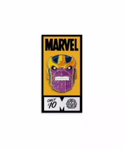 Tom Whalen Thanos Enamel Pin Enamel Pins