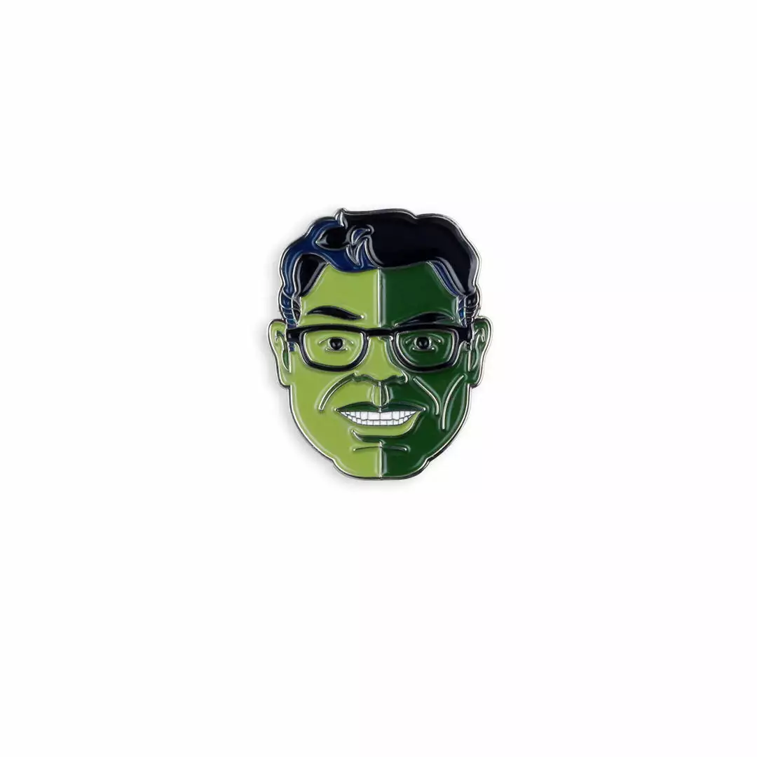 Tom Whalen Smart Hulk Enamel Pin Tom Whalen Smart Hulk Enamel Pin
