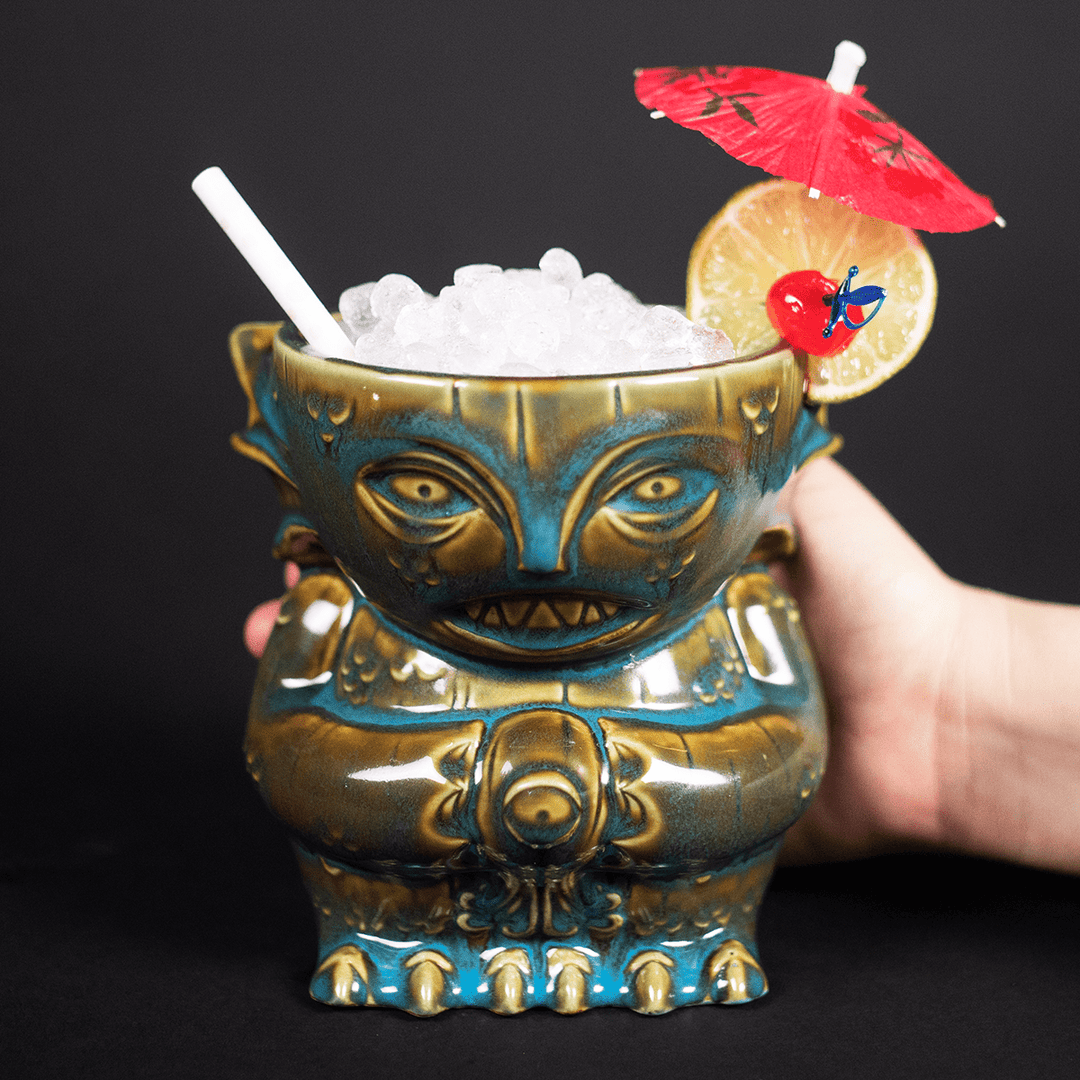 Devon Devereaux Tikis Innsmouth Creep Designer Series Tiki Mug - Abyss (Blue) Devon Devereaux Tikis Innsmouth Creep Designer Series Tiki Mug - Abyss (Blue)