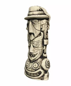 Mondo Tikis Lock, Shock, & Barrel Tiki Mug - Skeleton Variant 2 Mondo Tikis Lock, Shock, & Barrel Tiki Mug - Skeleton Variant
