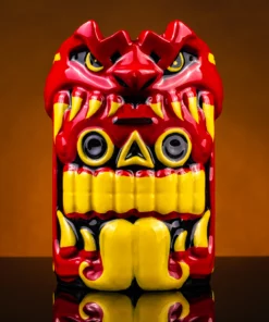 Urban Aztec Mouth Of The Serpent Designer Series Tiki Mug (Emperor's Blood) Tikis 6 Urban Aztec Mouth Of The Serpent Designer Series Tiki Mug (Emperor's Blood) Tikis