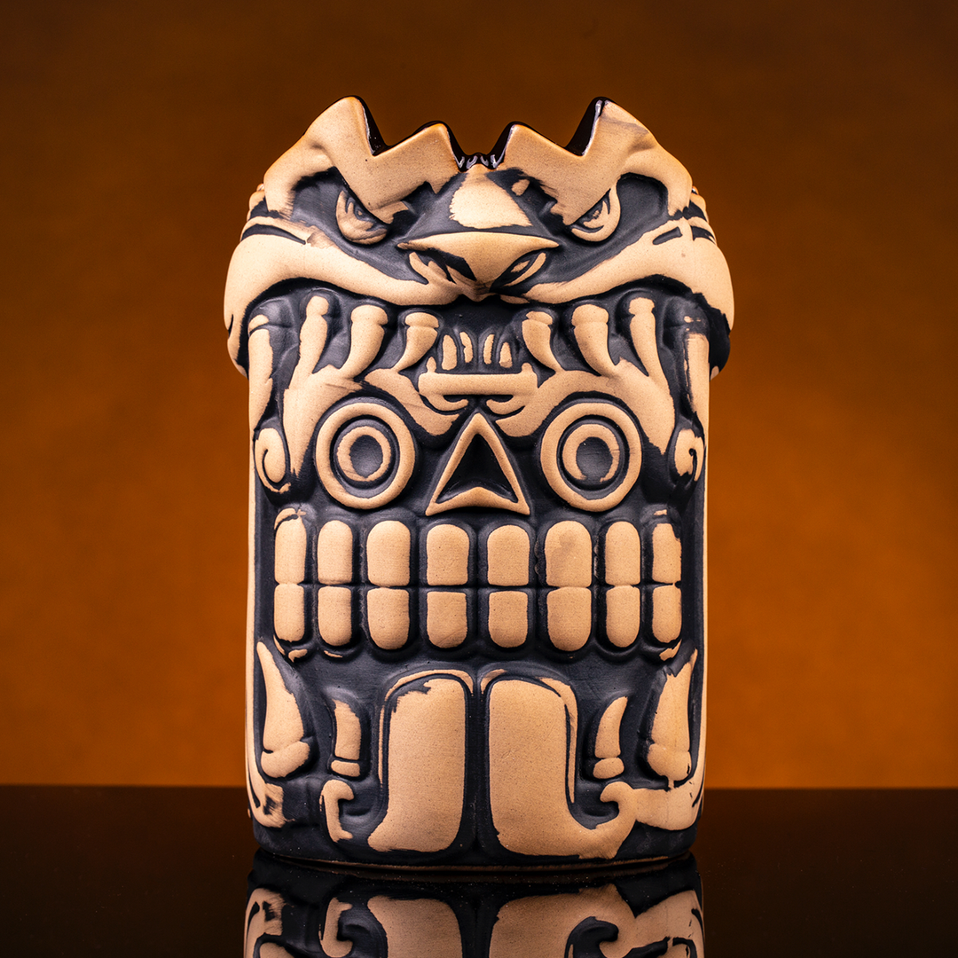 Urban Aztec Mouth Of The Serpent Designer Series Tiki Mug (Bone) Tikis Urban Aztec Mouth Of The Serpent Designer Series Tiki Mug (Bone) Tikis