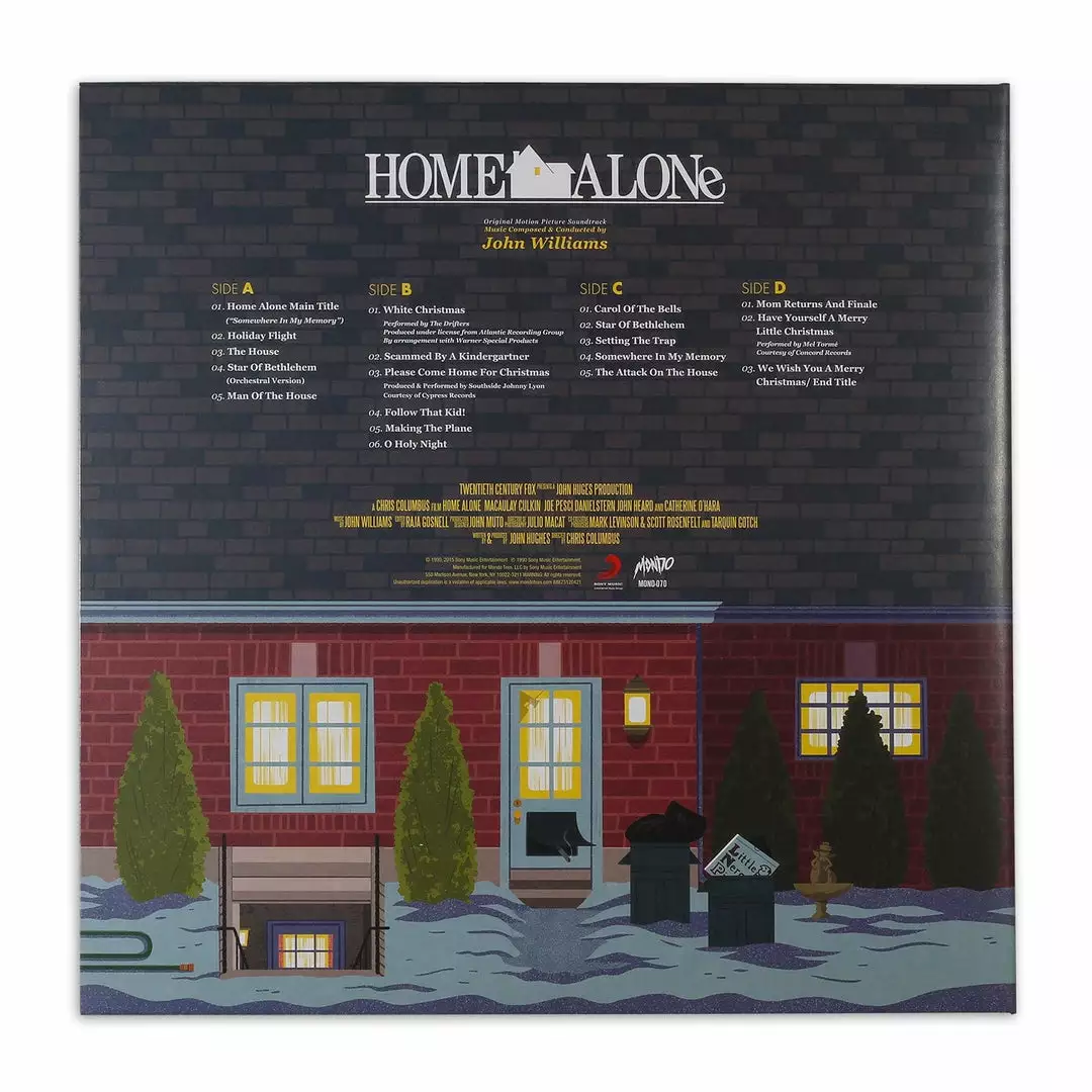 John Williams Home Alone Original Motion Picture Soundtrack 2XLP John Williams Home Alone Original Motion Picture Soundtrack 2XLP