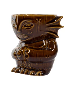 Devon Devereaux Tikis Innsmouth Creep Designer Series Tiki Mug - Primordial (Brown) 3 Devon Devereaux Tikis Innsmouth Creep Designer Series Tiki Mug - Primordial (Brown)