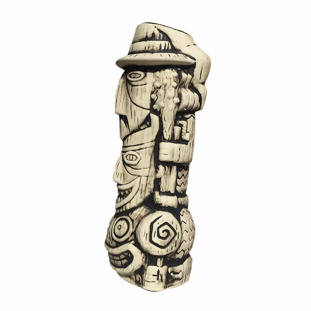 Mondo Tikis Lock, Shock, & Barrel Tiki Mug - Skeleton Variant Mondo Tikis Lock, Shock, & Barrel Tiki Mug - Skeleton Variant