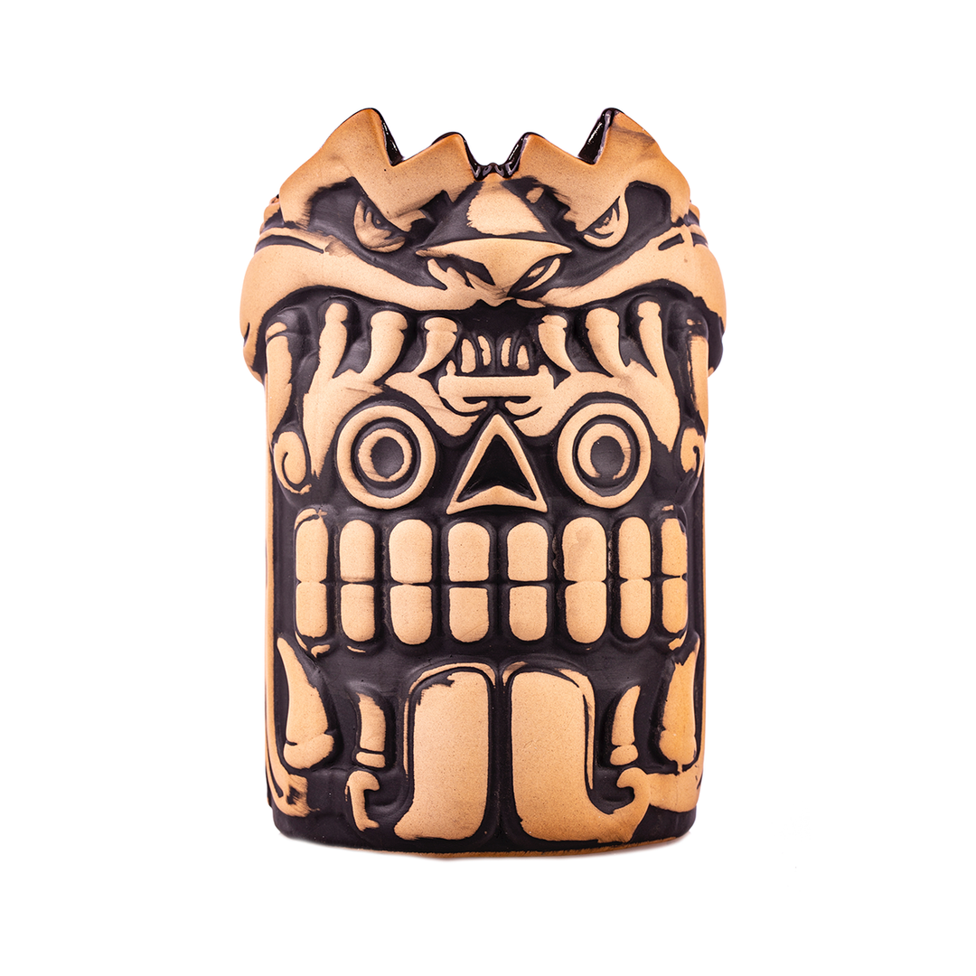 Urban Aztec Mouth Of The Serpent Designer Series Tiki Mug (Bone) Tikis Urban Aztec Mouth Of The Serpent Designer Series Tiki Mug (Bone) Tikis