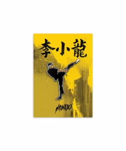 Jock Bruce Lee Enamel Pin Enamel Pins