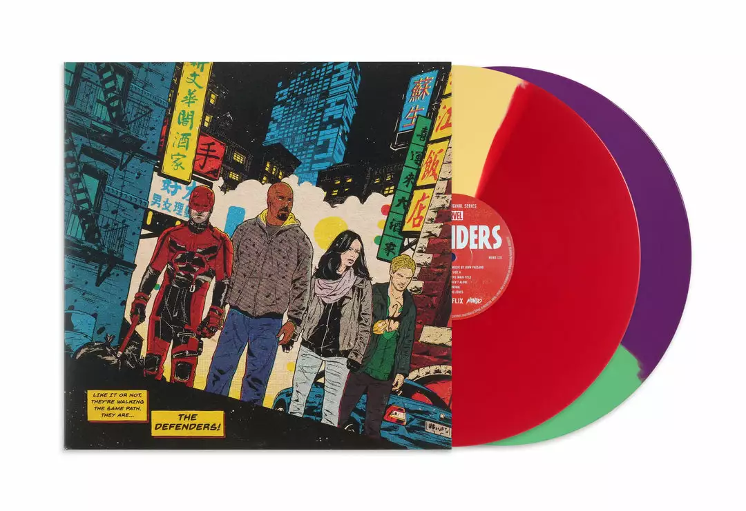 John Paesano Marvel's The Defenders – Original Soundtrack 2XLP Music John Paesano Marvel's The Defenders – Original Soundtrack 2XLP Music