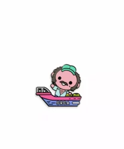 100% Soft Jaws – Quint Enamel Pin