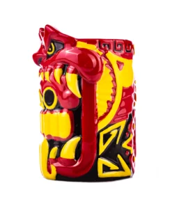 Urban Aztec Mouth Of The Serpent Designer Series Tiki Mug (Emperor's Blood) Tikis 4 Urban Aztec Mouth Of The Serpent Designer Series Tiki Mug (Emperor's Blood) Tikis