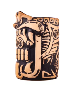 Urban Aztec Mouth Of The Serpent Designer Series Tiki Mug (Bone) Tikis 4 Urban Aztec Mouth Of The Serpent Designer Series Tiki Mug (Bone) Tikis
