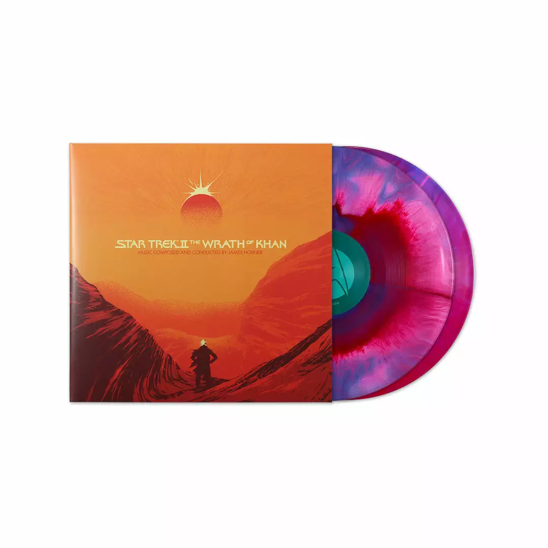 James Horner Star Trek II: The Wrath Of Khan – Original Motion Picture Soundtrack 2XLP Music James Horner Star Trek II: The Wrath Of Khan – Original Motion Picture Soundtrack 2XLP Music