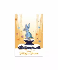 Oliver Barrett The Sword In The Stone – Merlin The Rabbit Enamel Pin