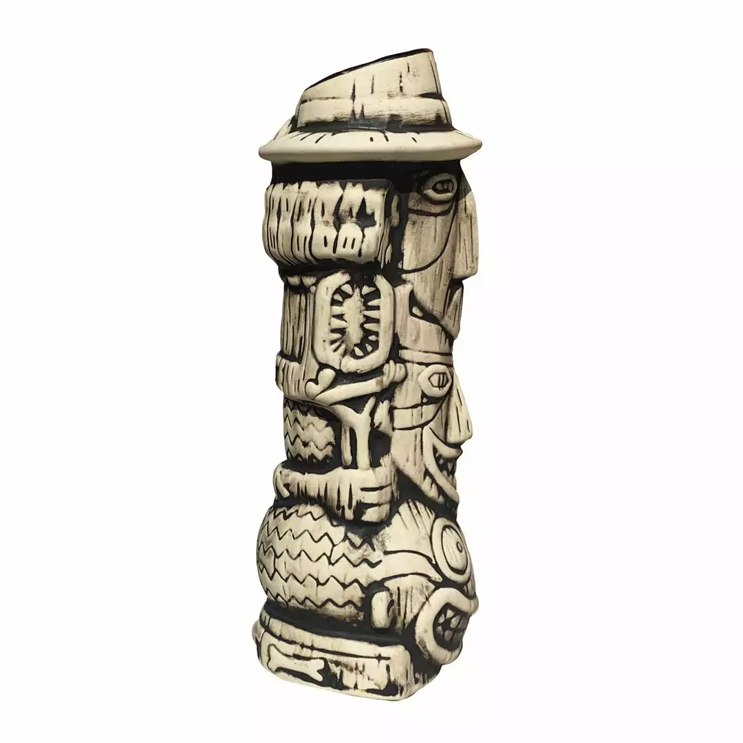 Mondo Tikis Lock, Shock, & Barrel Tiki Mug - Skeleton Variant Mondo Tikis Lock, Shock, & Barrel Tiki Mug - Skeleton Variant