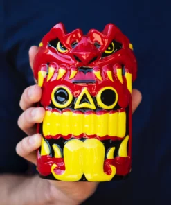 Urban Aztec Mouth Of The Serpent Designer Series Tiki Mug (Emperor's Blood) Tikis 2 Urban Aztec Mouth Of The Serpent Designer Series Tiki Mug (Emperor's Blood) Tikis