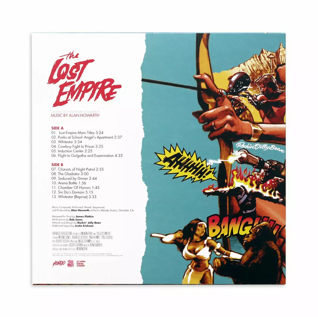 Alan Howarth The Lost Empire – Original Motion Picture Soundtrack LP Alan Howarth The Lost Empire – Original Motion Picture Soundtrack LP