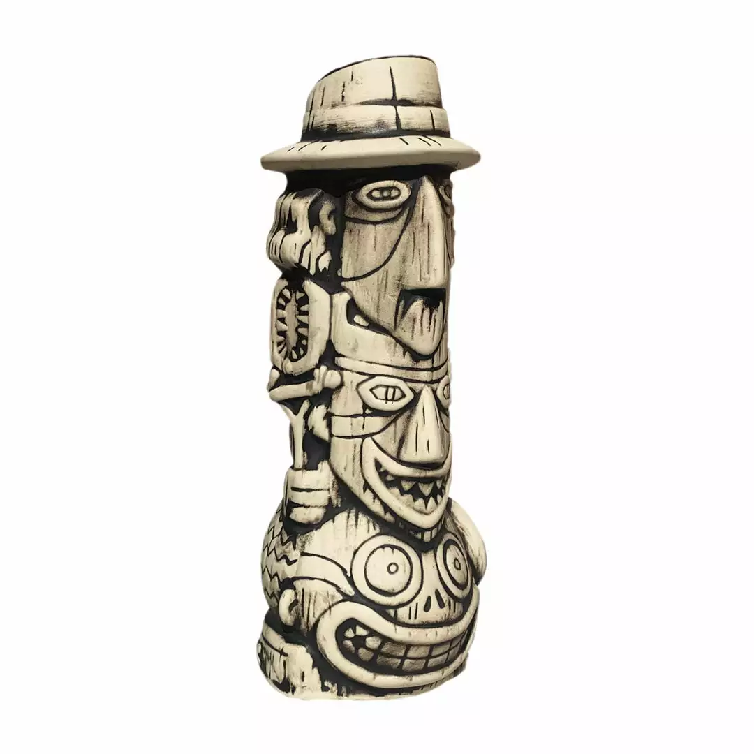 Mondo Tikis Lock, Shock, & Barrel Tiki Mug - Skeleton Variant Mondo Tikis Lock, Shock, & Barrel Tiki Mug - Skeleton Variant