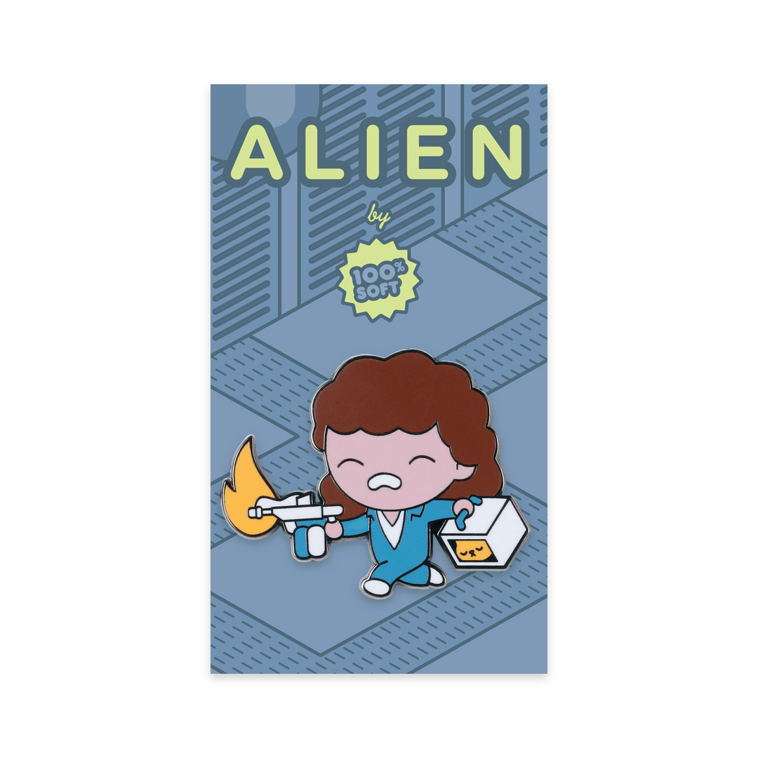 100% Soft Alien – Ripley & Jonesy Enamel Pin 100% Soft Alien – Ripley & Jonesy Enamel Pin