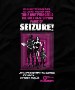 The Press Room Seizure Vintage Ad Block T-Shirt Apparel