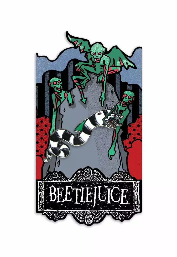 We Buy Your Kids Beetlejuice: Sandworm Enamel Pin Enamel Pins We Buy Your Kids Beetlejuice: Sandworm Enamel Pin Enamel Pins