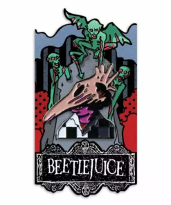 We Buy Your Kids Beetlejuice: Adam Enamel Pin