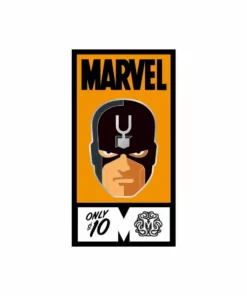 Tom Whalen Enamel Pins Black Bolt Enamel Pin