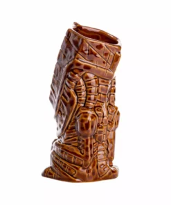 Mondo Aliens Ceramic Tiki Mug (Brown Variant)