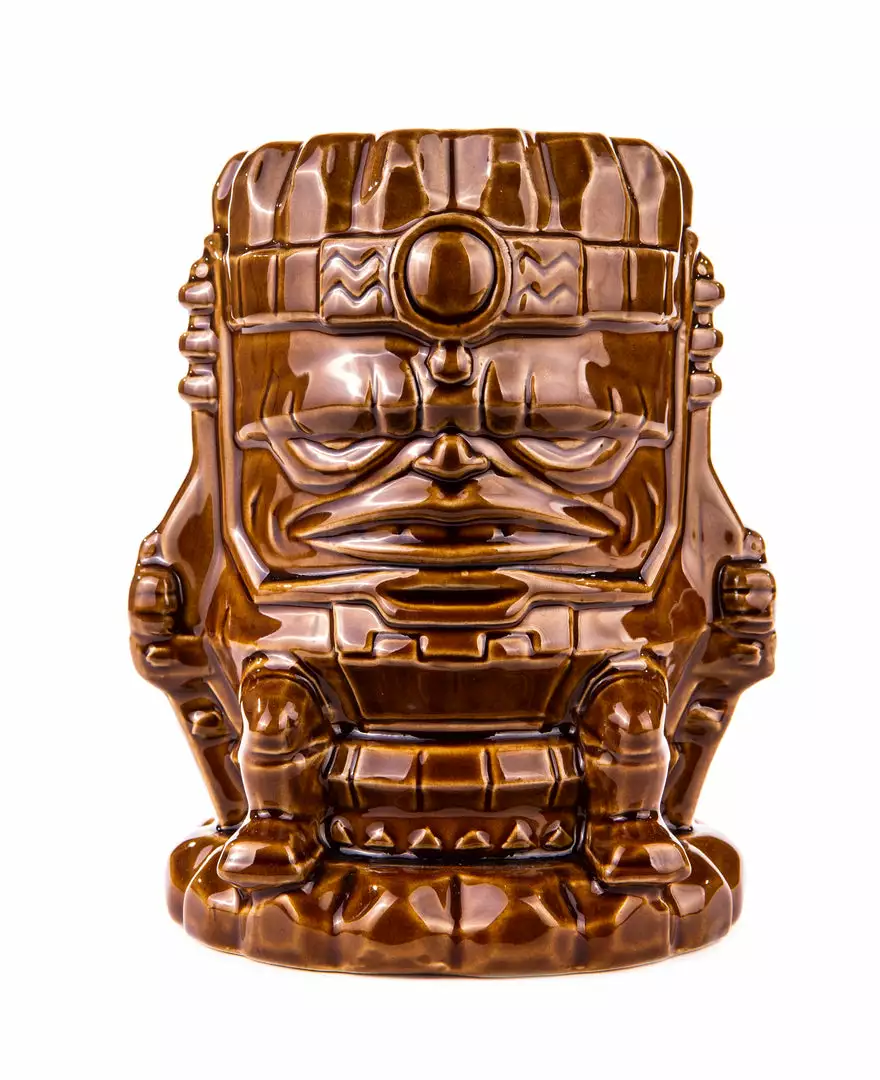 Mondo Tikis MODOK Tiki Mug - Alamo Brown Variant Mondo Tikis MODOK Tiki Mug - Alamo Brown Variant