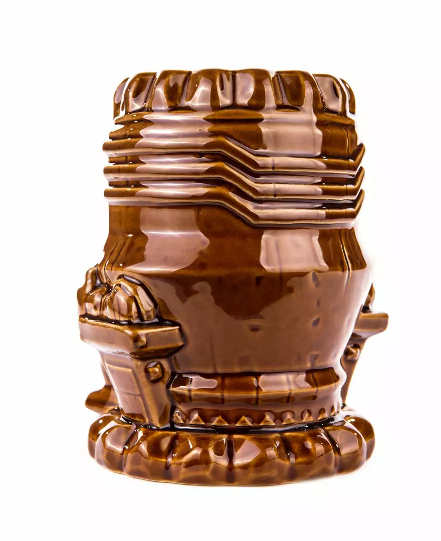Mondo Tikis MODOK Tiki Mug - Alamo Brown Variant Mondo Tikis MODOK Tiki Mug - Alamo Brown Variant