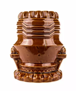 Mondo Tikis MODOK Tiki Mug - Alamo Brown Variant 11 Mondo Tikis MODOK Tiki Mug - Alamo Brown Variant