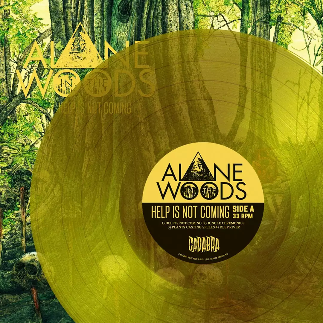 Music Help Is Not Coming By Alone In The Woods LP Music Help Is Not Coming By Alone In The Woods LP