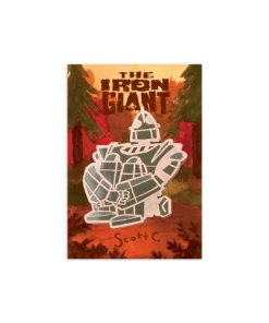 Scott C. The Iron Giant Enamel Pin Enamel Pins