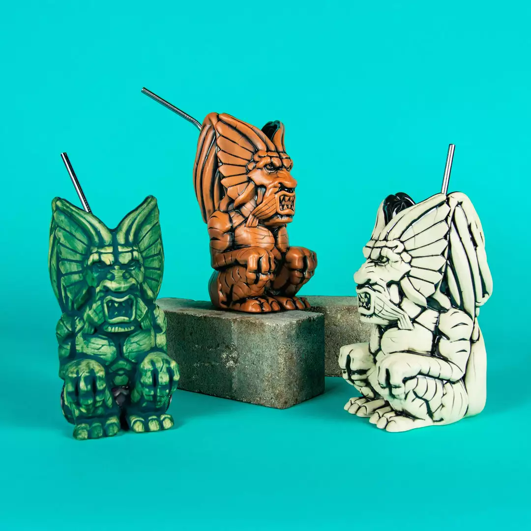 Mondo Fin Fang Foom Tiki Mug - Pen And Ink Mondo Fin Fang Foom Tiki Mug - Pen And Ink