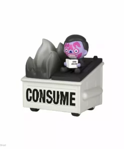 100% Soft X Mondo - THEY LIVE Dumpster Fire Vinyl Figure Toys