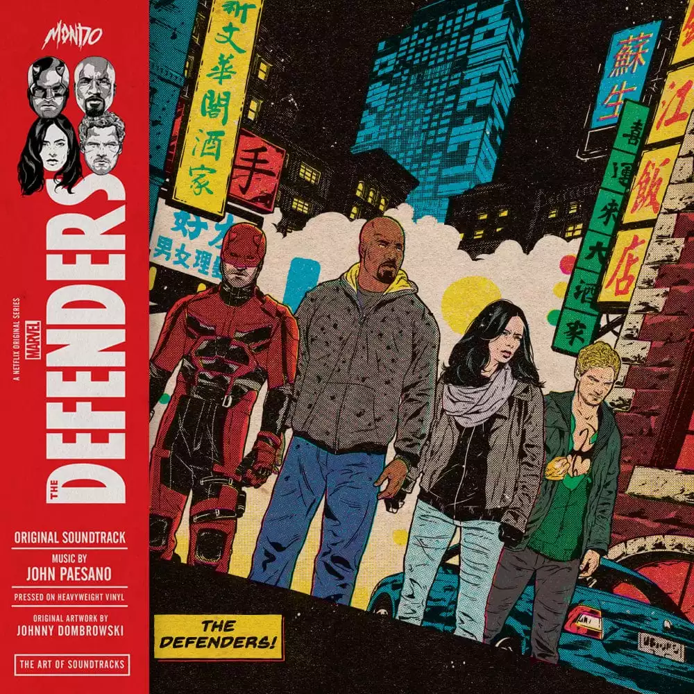 John Paesano Marvel's The Defenders – Original Soundtrack 2XLP Music John Paesano Marvel's The Defenders – Original Soundtrack 2XLP Music