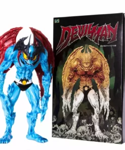 Unbox Industries Devilman Vinyl Figure (Blue Variant) Toys