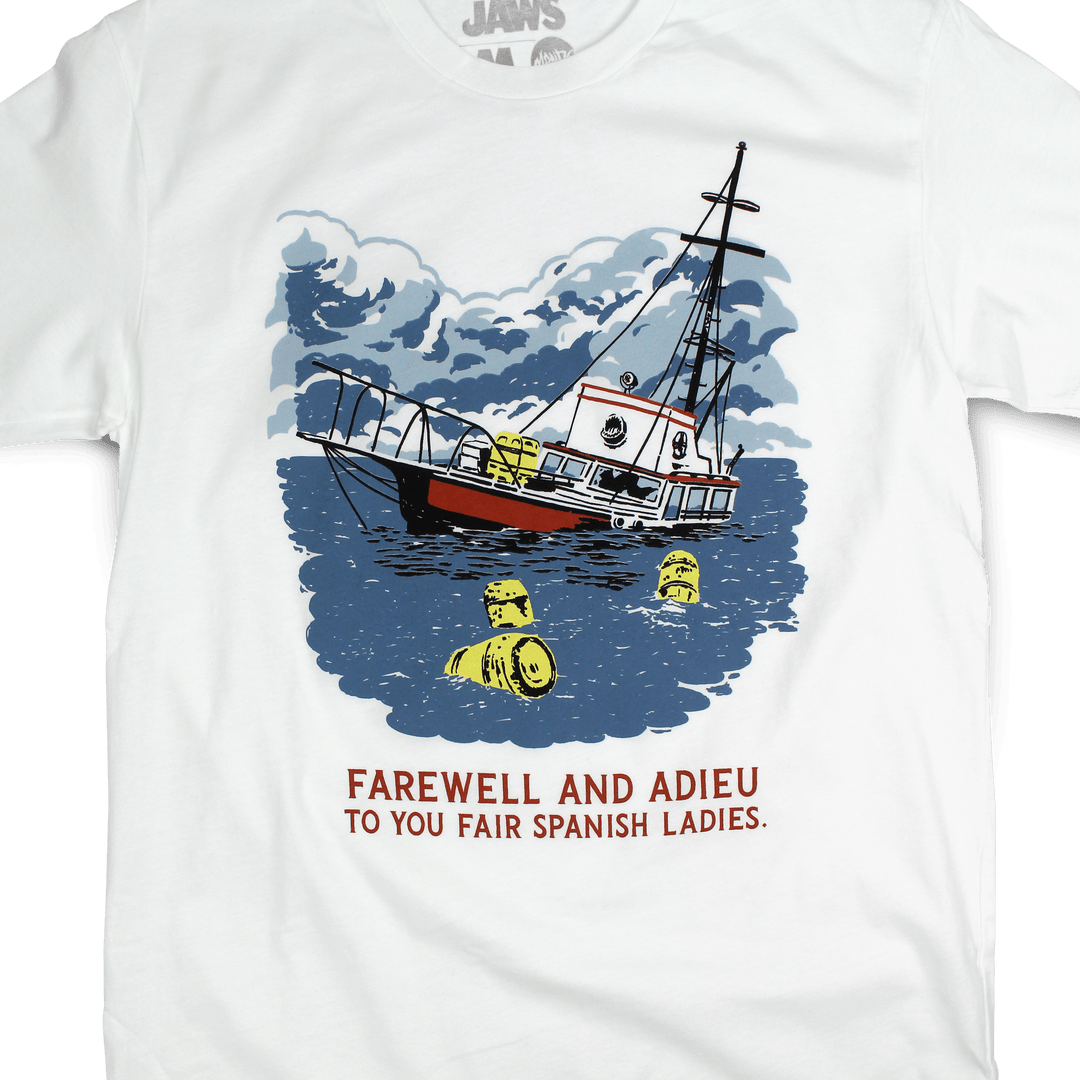 Ryan Duggan Jaws - Farewell & Adieu T-Shirt Ryan Duggan Jaws - Farewell & Adieu T-Shirt