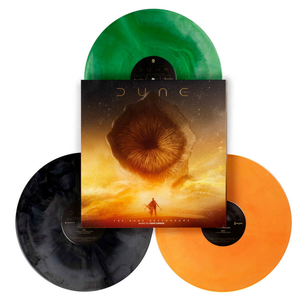 Hans Zimmer The Dune Sketchbook - Music From The Soundtrack 3XLP Hans Zimmer The Dune Sketchbook - Music From The Soundtrack 3XLP