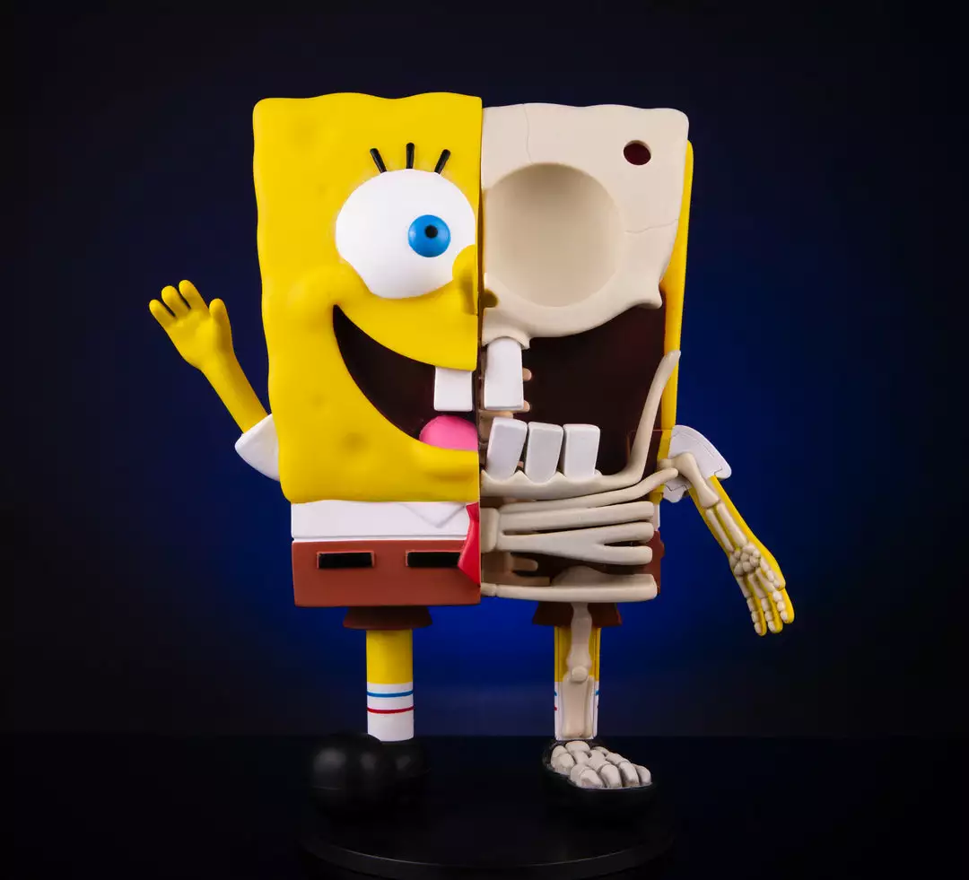 Jason Freeny Spongebob Squarepants Dissected Vinyl Figure Exclusive Toys Jason Freeny Spongebob Squarepants Dissected Vinyl Figure Exclusive Toys